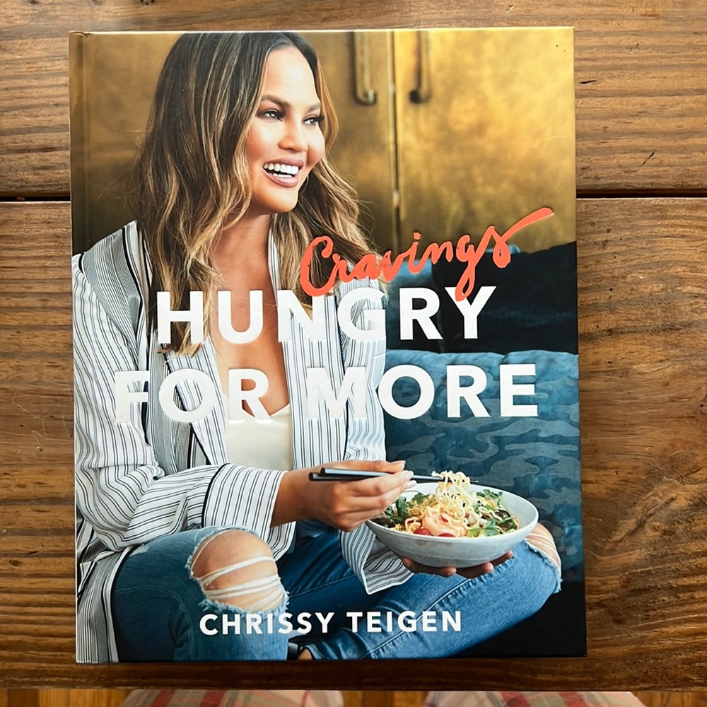 Chrissy Tiefen cravings hungry for more cookbook